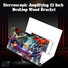 With The Popularity Of Smartphones More And More People And Use Mobile Online Movies Mobile Phone Screen Can Be Ve Phone Screen Stereoscopic Phone Projector