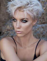 Dyeing your hair white may be a stunning hairstyle, but rocking this style will need hard work, from creating the look to maintain the style. 25 Best White Pixie Haircut Ideas For Cool Short Hairstyle Page 24 Of 30 Latest Fashion Trends For Woman Short Hair Styles Cool Short Hairstyles Womens Hairstyles