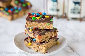 While burgers and hot dogs always taste good, the desserts are really what people love. Monster Cookie Bars No Bake Dinners Dishes And Desserts
