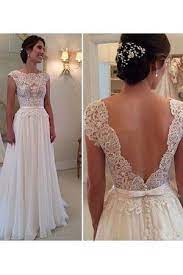 Schönste brautkleid für den schönesten tag. Prinzessin Naturliche Taile Chiffon Schaufel Ausschnitt Bodenlanges Brautkleid Gillne De