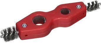 It still is a reliable tool used by homeowners and plumbers. General Tools 114 Plumbers 4 In 1 Pipe Cleaning Tool Tube Fitting Brush Plumbing And Pipe Deburring Brush Faucet Spouts And Kits Amazon Com