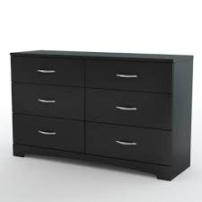 South Shore Step One 6 Drawer Pure Black Dresser 6 Drawer Dresser Dresser Drawers South Shore Furniture