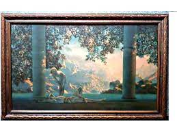 Check spelling or type a new query. Maxfield Parrish Daybreak Print Period Frame 33 X 22 Circa 1920 S Collectors Weekly