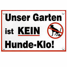 Schilder Plaketten Mit Hundekot Thema Gunstig Kaufen Ebay