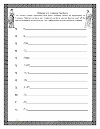 Rational And Irrational Numbers Worksheet Education Com Math Methods Irrational Numbers Number Worksheets