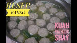 Resep Kuah Bakso Yang Bening Dan Sangat Lezat Sekali Kuah Bakso Seger Dan Enak Banget Youtube