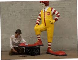 Maybe you would like to learn more about one of these? Ronald Mcdonald Gets His Shoes Shined In Today S Banksy Work