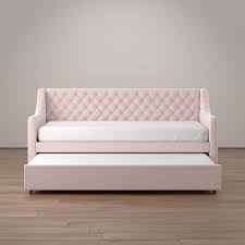 Little Seeds Monarch Hill Ambrosia Upholstered Daybed And Trundle Pink Daybed Room Upholstered Daybed Daybed With Trundle
