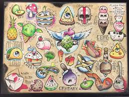 The tattoos will always remind you of your favorite cuisine. Anchor13 Tattoo Got Some Flash Food Designs I Would Love To Tattoo Come On In A Get A Quick Little Zip Zap Tatty On This Beautiful Sunday Enjoy The Day Tattoo Buddies