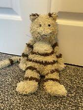 My two year old son often takes it out of my daughter's room because he likes it so much, and wants to play with it! Jellycat Bunglie Striped Cat Plush Stuffed Animal 18 Kitty For Sale Online Ebay