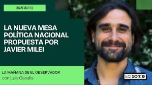 LA NUEVA MESA POLÍTICA NACIONAL PROPUESTA POR JAVIER MILEI