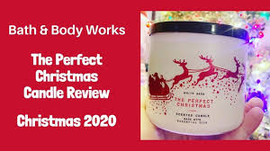 Bath Body Works The Perfect Christmas Candle Review Youtube