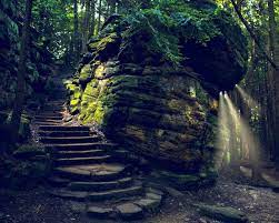 The Ledges Hiking Trail That S Hiding In Ohio Was Once Covered By An Ancient Sea Ohio Hiking Cuyahoga Valley National Park Cool Places To Visit