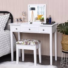 Tribesigns vanity table with lighted mirror, makeup vanity dressing table with 9 lights and 2 drawers for women, dresser desk vanity set for bedroom, gold (white) 4.4 out of 5 stars 1,134 $199.99 $ 199. Makeup Desk With Mirror Target