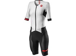 Regular price r 3,750 sale price r 3,375 Castelli Free Sanremo Women Tri Suit Einteiler Short Sleeve Ss M White Black