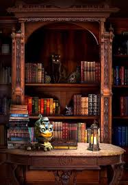 Wizard S Study By David Lee Pancake Home Library Design Library Inspiration Cozy Reading Nook