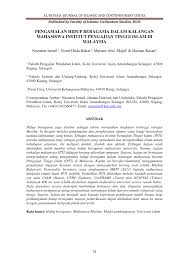 Pdf Pengamalan Hidup Beragama Dalam Kalangan Mahasiswa Institut Pengajian Tinggi Islam Di Malaysia