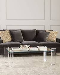 One of the most affordable acrylic coffee tables you can get, is actually a set! Acrylic Table Neiman Marcus