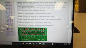 We did not find results for: Ulutlulu A Roulette Wheel Has 38 Numbers With 18 Chegg Com