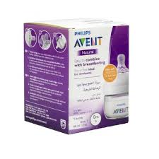 رضاعة طبيعية 60 مل رضاعة طبيعية . Philips Avent Natural Feeding Baby Bottle  - 60 ml - اس تي اس STS