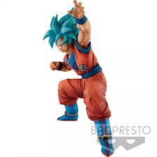 However when saban parted ways with funimation the role was recast and sean schemmel then voiced goku from season 3 to the end of the dragon ball z series. Super Saiyan God Goku Big Size Figure King Clustar 24cm Dragon Ball Super Original Banpresto Apecollection
