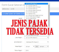 Kalu cara pembayaran yang lama memang menggunakan formulir ssp (surat setoran pajak). Kode Jenis Pajak Tidak Ada Dalam E Billing Efaktur Dan Espt