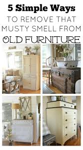 You'll then need to use something to neutralize the odor. 5 Ways To Remove That Musty Smell From Old Furniture