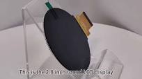 3.54 Inch 640X800 FL5893 Driver IPS Color Screen TFT Round LCD Display With  RGB 18 BIT Interface