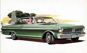 1963 Acadian Beaumont Sport Coupe Car Illustration Car Artwork Vintage Cars