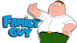 Peter Griffin Gives Himself A Thumbs Up For The Family Guy Logo Family Guy Peter Griffin Family