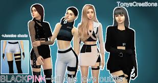 However, sometimes careers cam be extremely repetitive and a little bit frustrating. Blackpink Kill This Love Outfits Sims 4 Cc By Tonyscreations On Deviantart