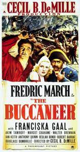 In this situation an island near the city becomes strategically important to both parties, but it's inhabited by the last big buccaneer: The Buccaneer 1938 Film Wikipedia