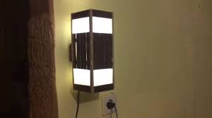 Tambahkan sentuhan industrial di rumah anda dengan menggunakan aksesoris atau furnitur yang terbuat dari baja. Cara Membuat Lampu Hias Dinding Model Kotak Dari Bambu Youtube