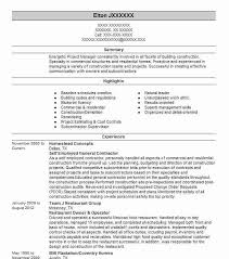 Structuring and formatting your cv. Owner Self Employed General Contractor Resume Example Company Name Mesa Arizona