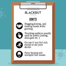Stream blackout podcast, a playlist by blackout music nl from desktop or your mobile device. Blackout Jaipur Points One Should Avoid In Order To Prevent Oneself From Being In Touch With Covid 19 Blackoutjaipur Blackout Jaipur Covid19 Besafe Stayhome Avoidtouch Stopcoronagame Facebook