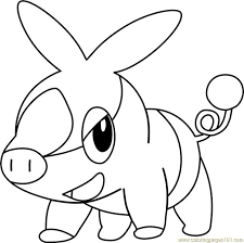 Pokemon Tepig Coloring Pages Pokemon Coloring Pages Coloring Pages Pokemon Coloring