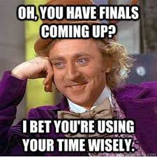 Image result for studying for finals meme