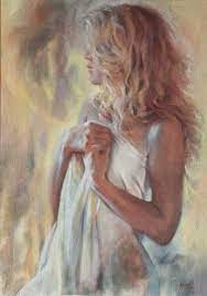 Amy Painting Figurative Art Art Female Art