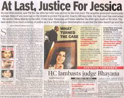 The film also marked the debut of one of the finest talents of the industry, mohd. Aalawchak No One Killed Jessica Indian Case Law