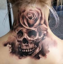 The rose with the butterfly: Yet Another Skull Rose Tattoo By Tuomaskoivurinne On Deviantart