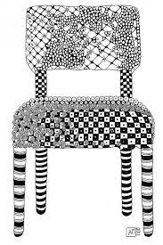 zentangle chair 1 zentangle chair doodles zentangles