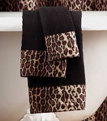 Black & gold zebra print safari chic glamour bath towel set. 19 Best Leopard Bathroom Decor Ideas Leopard Bathroom Leopard Bathroom Decor Bathroom Decor