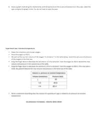 You can choose your academic level: Solution Gas Laws Simulation Lab Worksheet Studypool