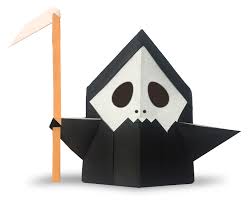 Origami halloween and the books showing you how to make them. Halloween S Origami