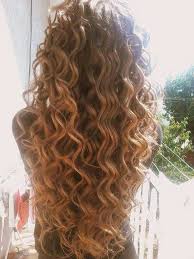 Beautiful long, curly "mermaid" hair