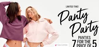 Buy3 Get3 Victoria Secret Promo Code July 2019 Free Shipping Code No Minimum Victoria Secret Promo Victoria Secret Coupon Panty Party