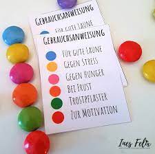 Maybe you would like to learn more about one of these? Ines Felix Kreatives Zum Nachmachen Smarties Im Glas Als Ostergeschenk