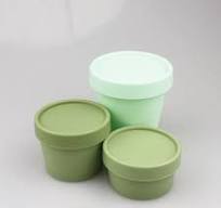 50g 100g 200g 250g Cosmetic Cream Jar PP Plastic Facial Mask Clay Mud Hair Gel Body Butter Scrub Jar