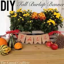 Well here i go again with another easy peasy tutorial for all you challenged in the crafty department like myself. Diy Fall Burlap Banner Purely Katie