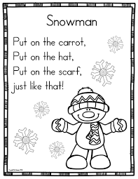 17 Winter Themed Sight Word Poems For Shared Reading For Beginning Readers Kindergarten Poems Kids Poems Preschool Poems